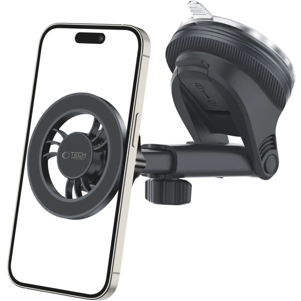 Auto Handyhalterung Tech-Protect N56 Magnetic MagSafe Dashboard Vent Car Mount, Schwarz - Image 3
