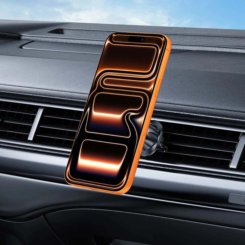 Magnetische Handy-Halterung für Lüftungsgitter Tech-Protect N56 Magnetic Vent Car mit MagSafe, Karbon Schwarz - Image 7