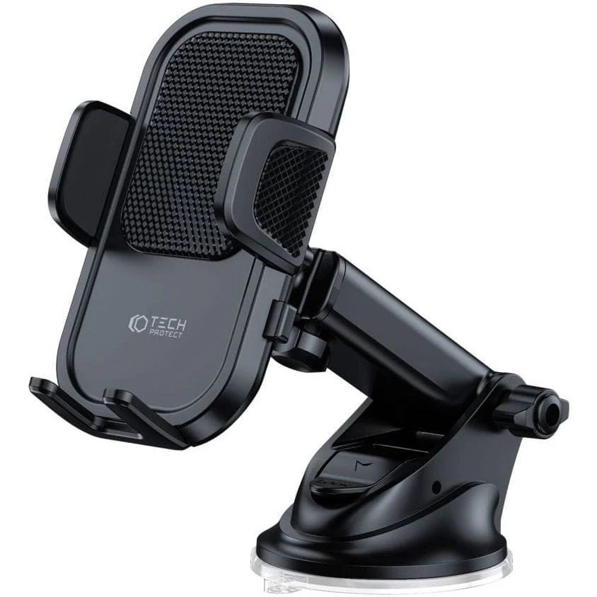 Auto Handyhalterung Tech Protect V6 Universal für Cockpit / Scheiben / Lüftungsdüsen, Schwarz - Image 3