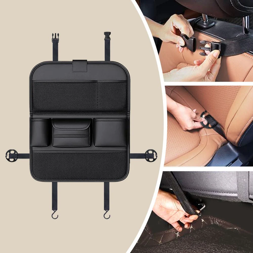 Auto-Organizer für Kopfstütze, Tech-Protect UCA100, Schwarz - Image 5