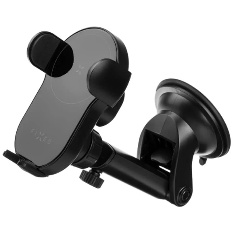 Autohalterung Fixed Matic XL mit 15W Qi Wireless Charging, Schwarz - Image 3