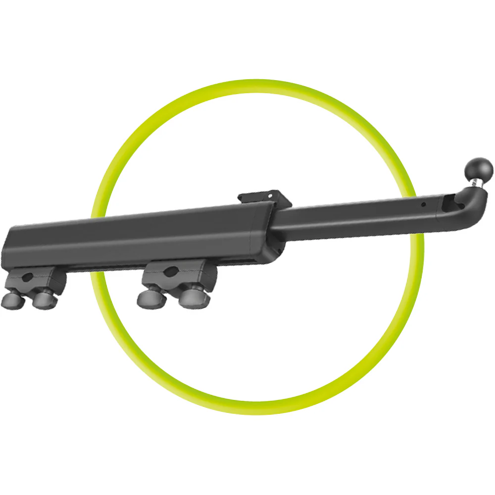 Autohalterung für Kopfstütze für Tablet / Telefon von 4,7" bis 12,9“, Mobile Origin CA17, Schwarz - Image 11