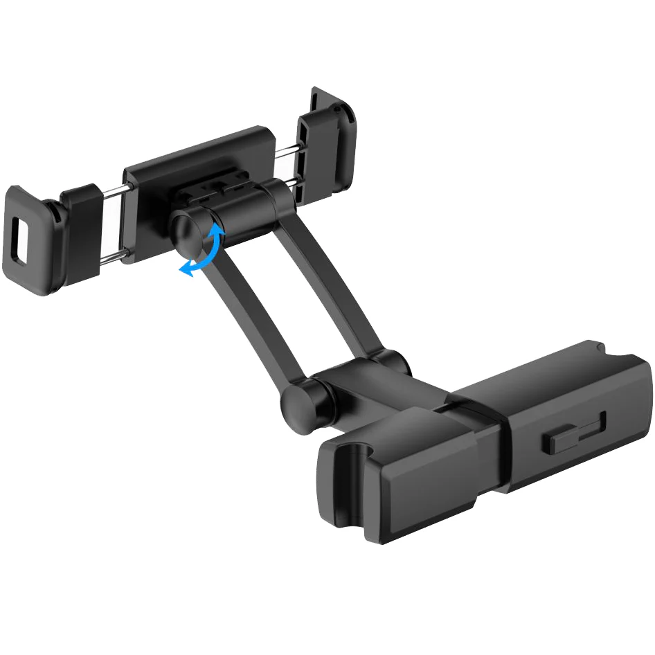 Autohalterung für Kopfstütze für Tablet/Telefon, Tech-Protect V2 Stretchable Headrest Car Mount, Schwarz - Image 4