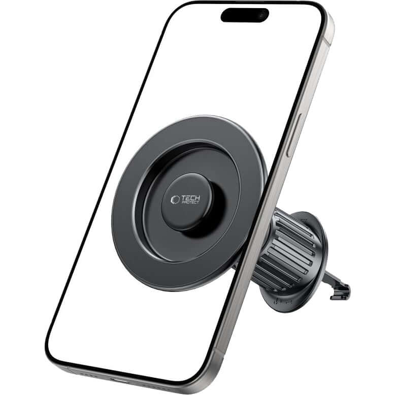 Autohalterung für Lüftungsgitter, CD-Schacht, Magnetische für MagSafe Tech-Protect N56 Magnetic CD & Vent Car Mount, Schwarz - Image 2