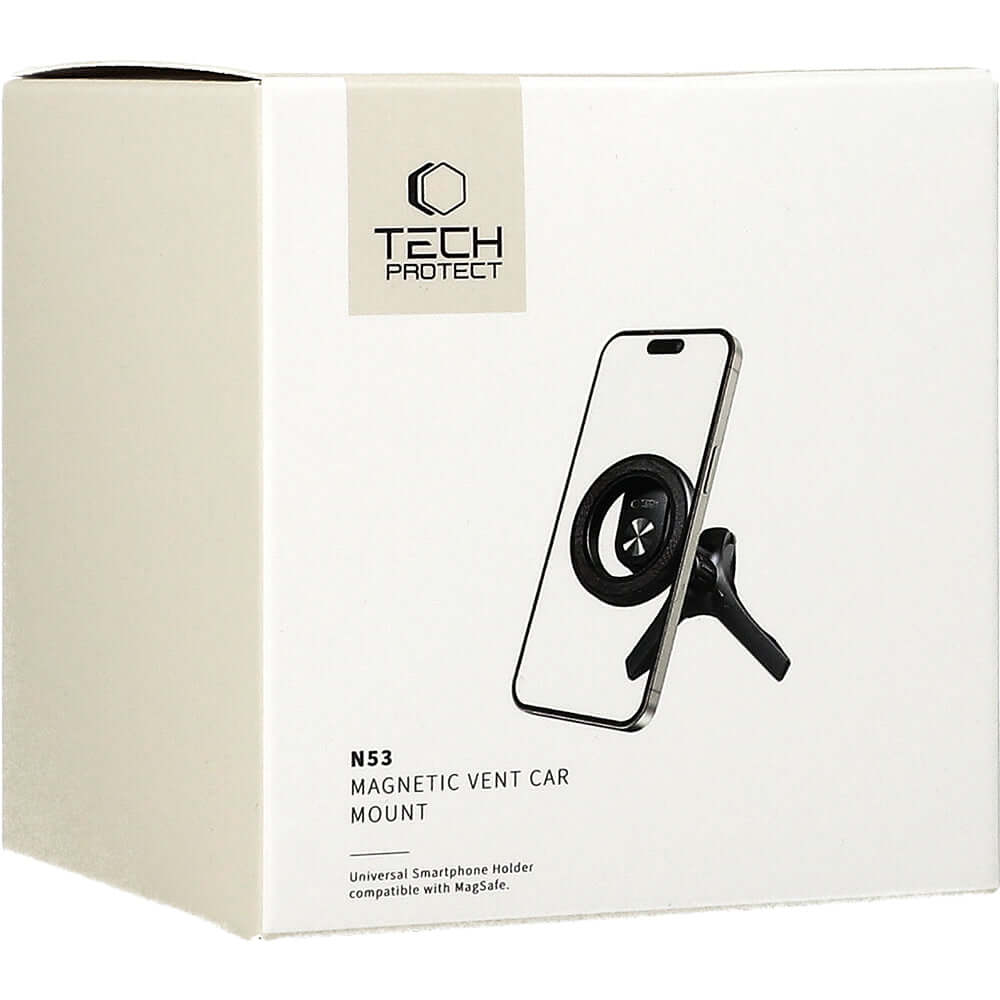 Autohalterung für Lüftungsgitter, Magnetische für MagSafe Tech-Protect N53 Magnetic Stable Vent Car Mount, Schwarz - Image 8