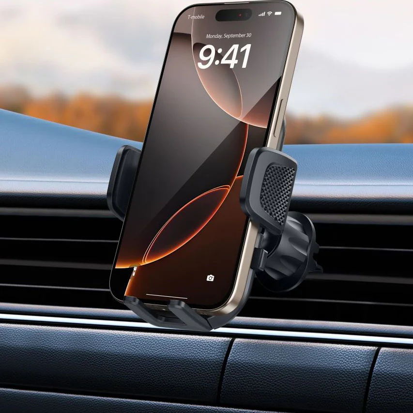 Autohalterung für Lüftungsschlitze / CD-Schacht Tech-Protect V8 Universal, Schwarz - Image 9