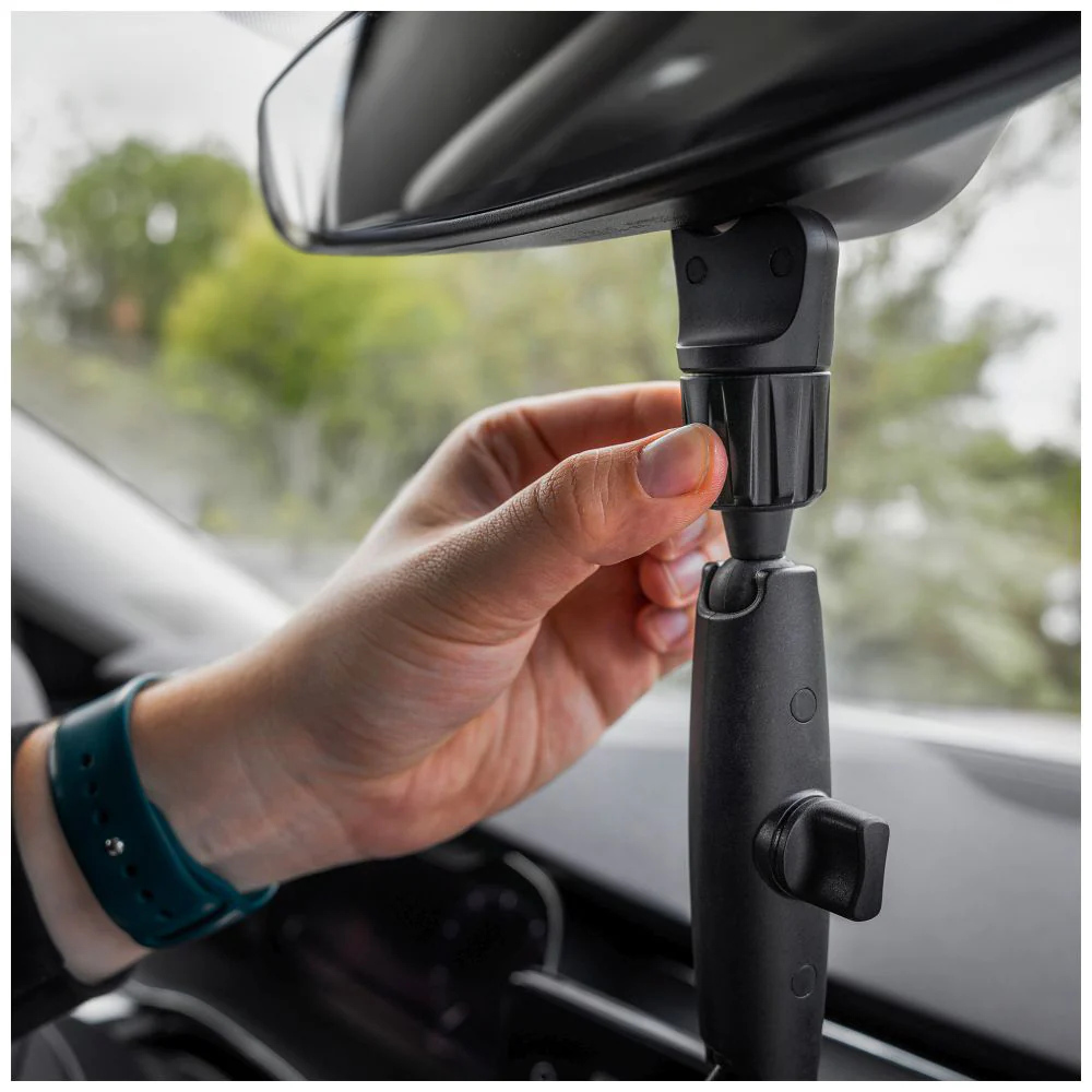 Autohalterung für Rückspiegel, Fixed Iconiq Mirror, Schwarz - Image 10