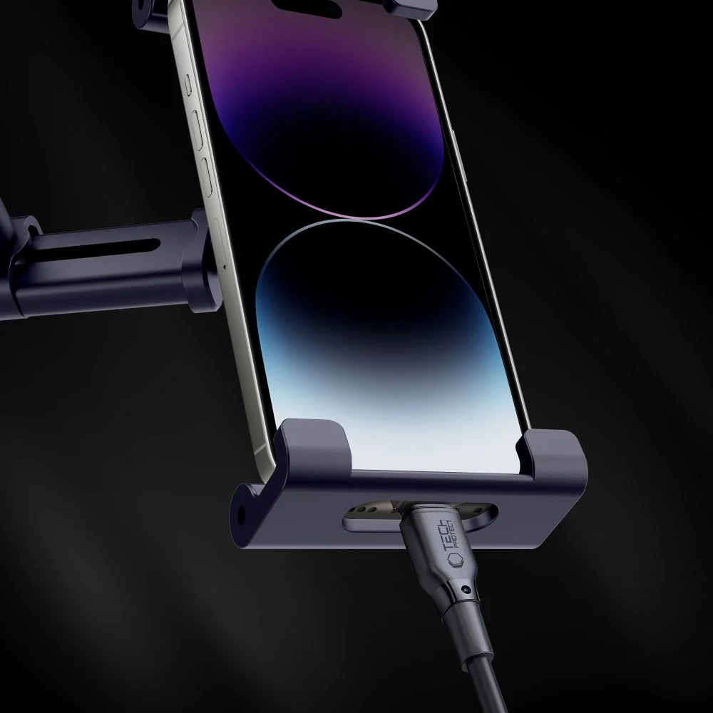 Autohalterung für tablet für Cockpit / Windschutzscheibe Tech-Protect V4 Universal, Schwarz - Image 7