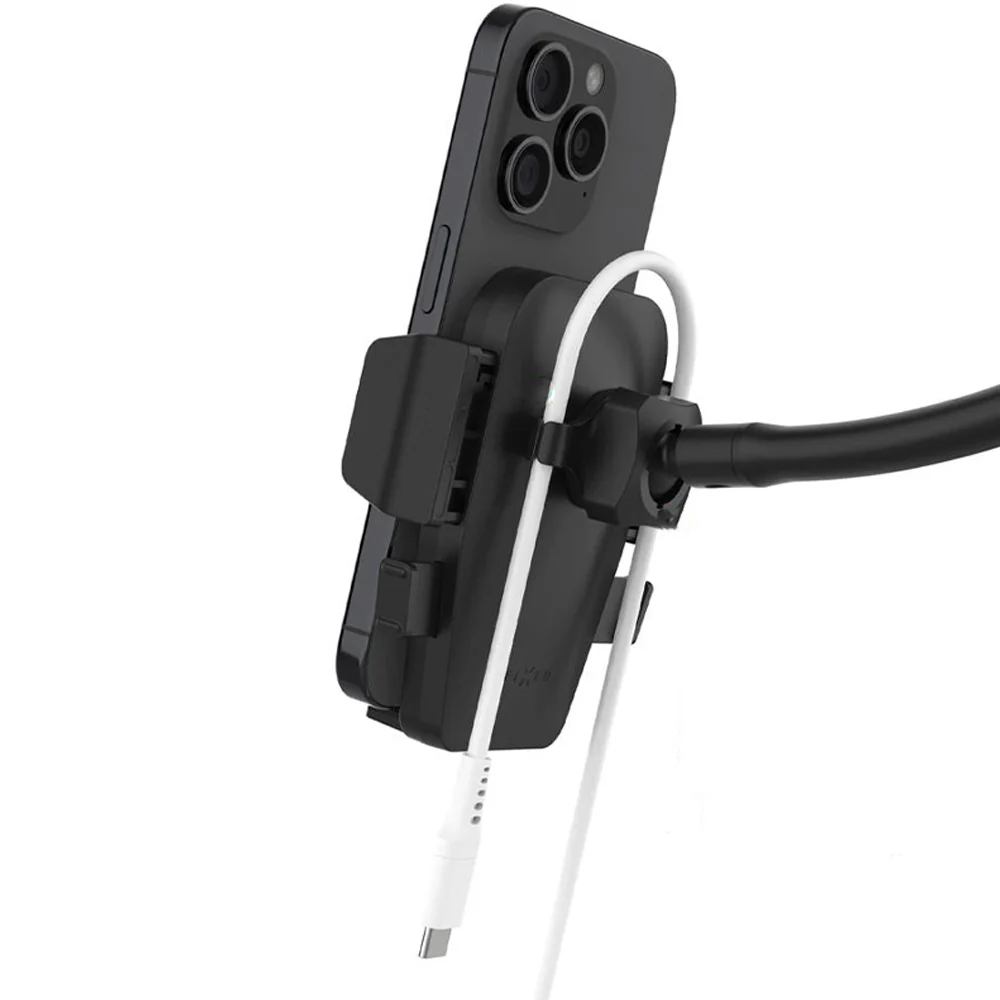 Autohalterung für Windschutzscheibe / Armaturenbrett, Fixed Flex XL, Schwarz - Image 3