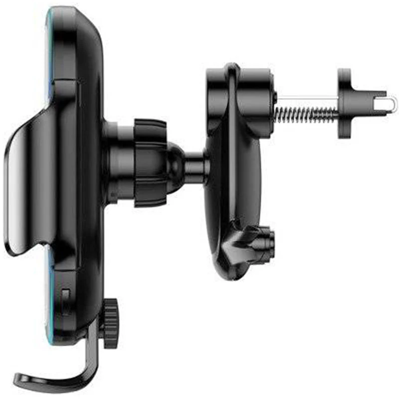 Autohalterung mit Qi-Aufladung für Windschutzscheibe / Armaturenbrett / Lüftungsöffnungen, Baseus Light Electric Holder 15W, Schwarz - Image 4