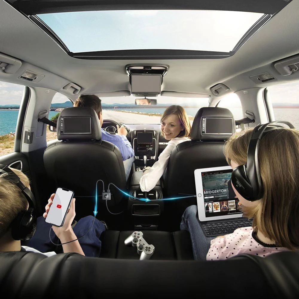 Autoladegerät Joyroom 5-in-1 JR-CL05 78W, 3x USB-A QC, 2x USB-C PD, 1,5m, Schwarz - Image 6