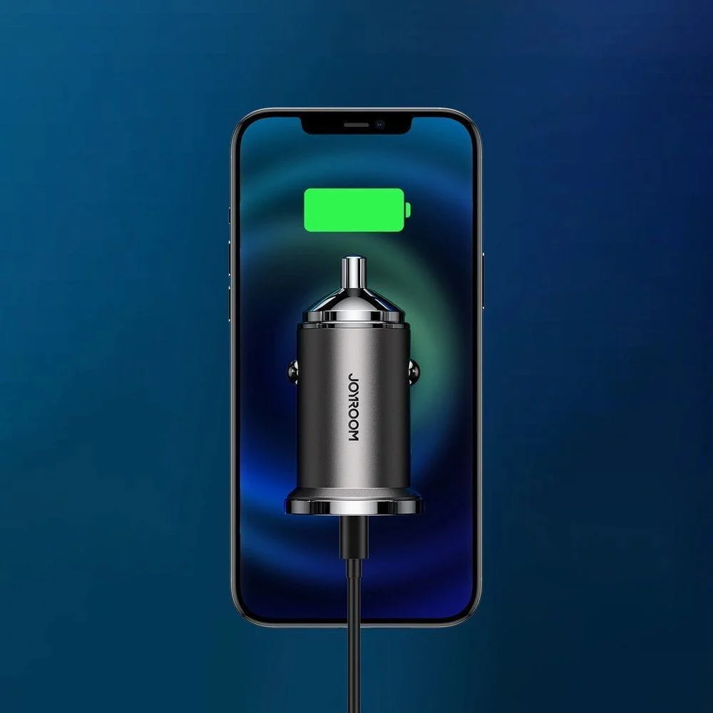 Autoladegerät Joyroom C-A35 45W, USB-A, USB-C, PD, QC 3.0, Schwarz - Image 4