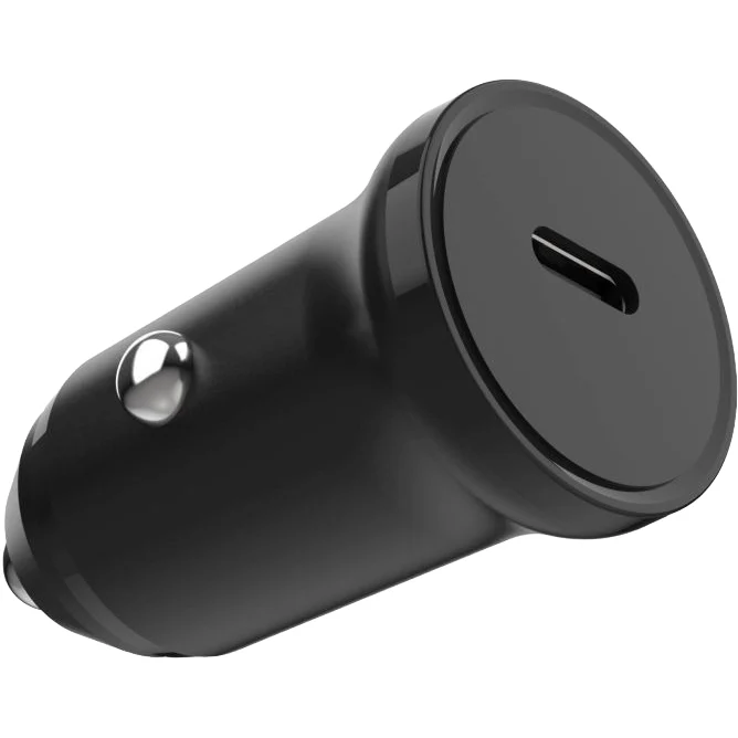 Autoladegerät mit USB-C PD 20W, Fixed Car Charger, Schwarz - Image 3
