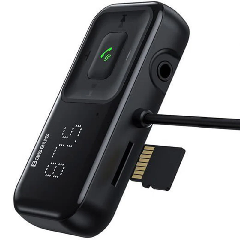 Autoladegerät + FM-Sender Baseus S-16 Overseas edition 2x USB-A, schwarz - Image 10
