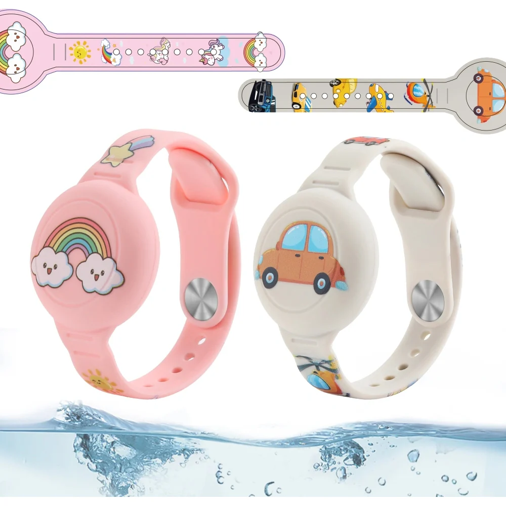 Baby-Armband für Apple AirTag, Tech-Protect Smooth for Kids, 2 Stück - Image 2