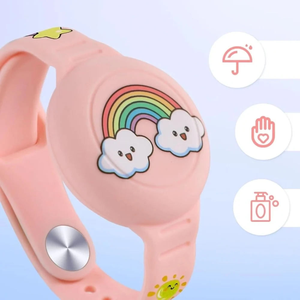 Baby-Armband für Apple AirTag, Tech-Protect Smooth for Kids, 2 Stück - Image 5
