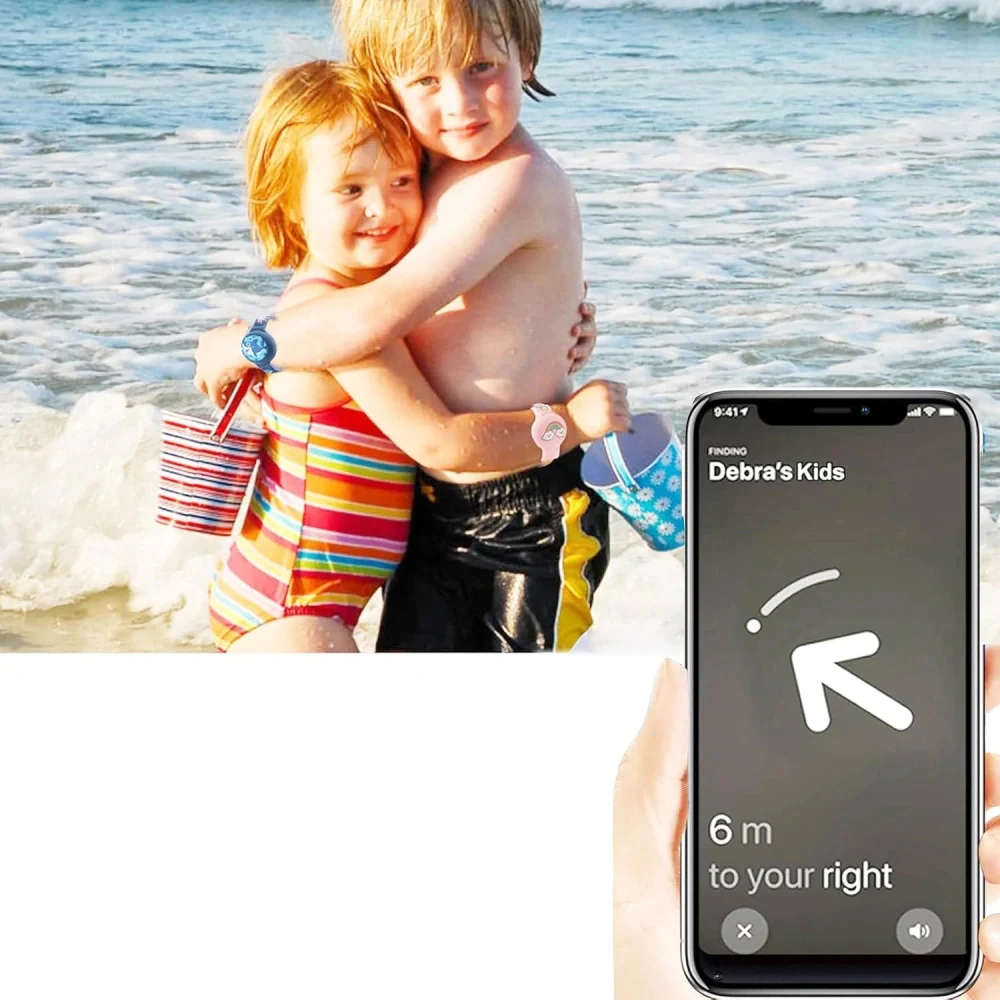 Baby-Armband für Apple AirTag, Tech-Protect Smooth for Kids, 2 Stück - Image 7