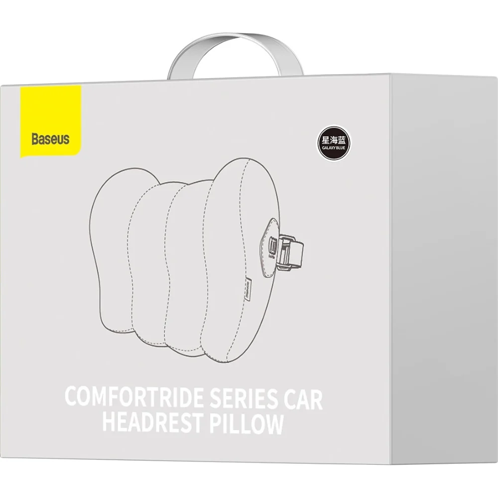 Baseus Comfordride Serie Auto-Kopfstützen-Kissen, Blau - Image 4