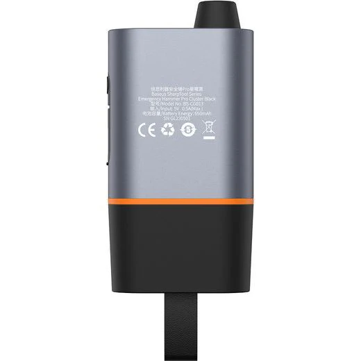 Baseus SharpTool Sicherheitshammer, Schwarz - Image 2