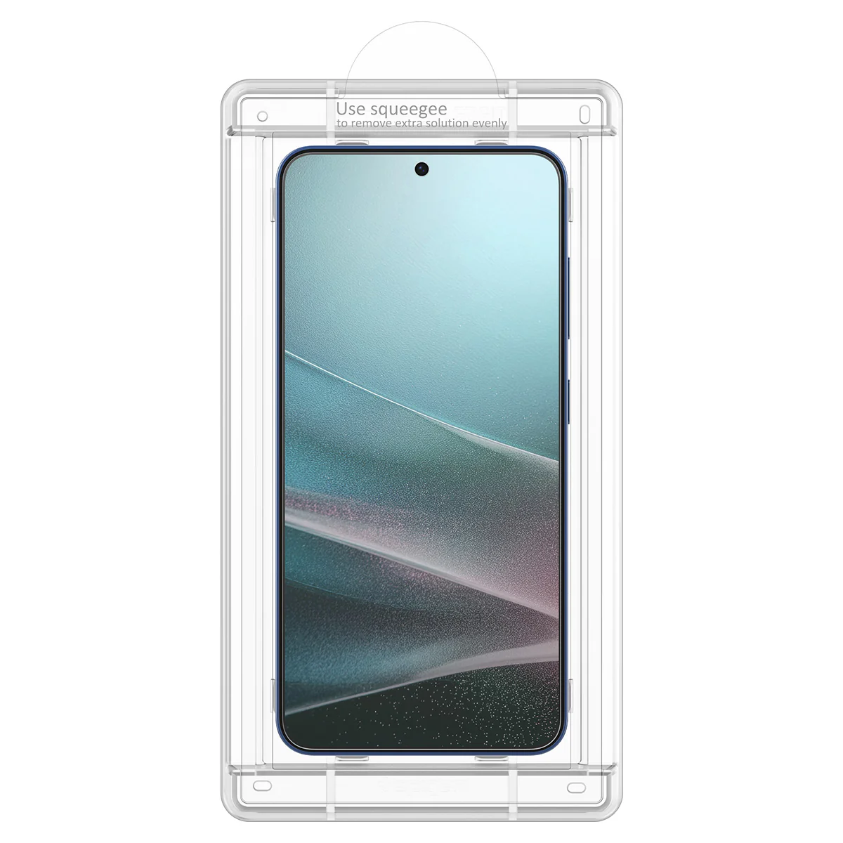 Bildschirmfolie + Applikator für Galaxy S25, Spigen Elite Shield EZ Fit 1-Pack - Image 4