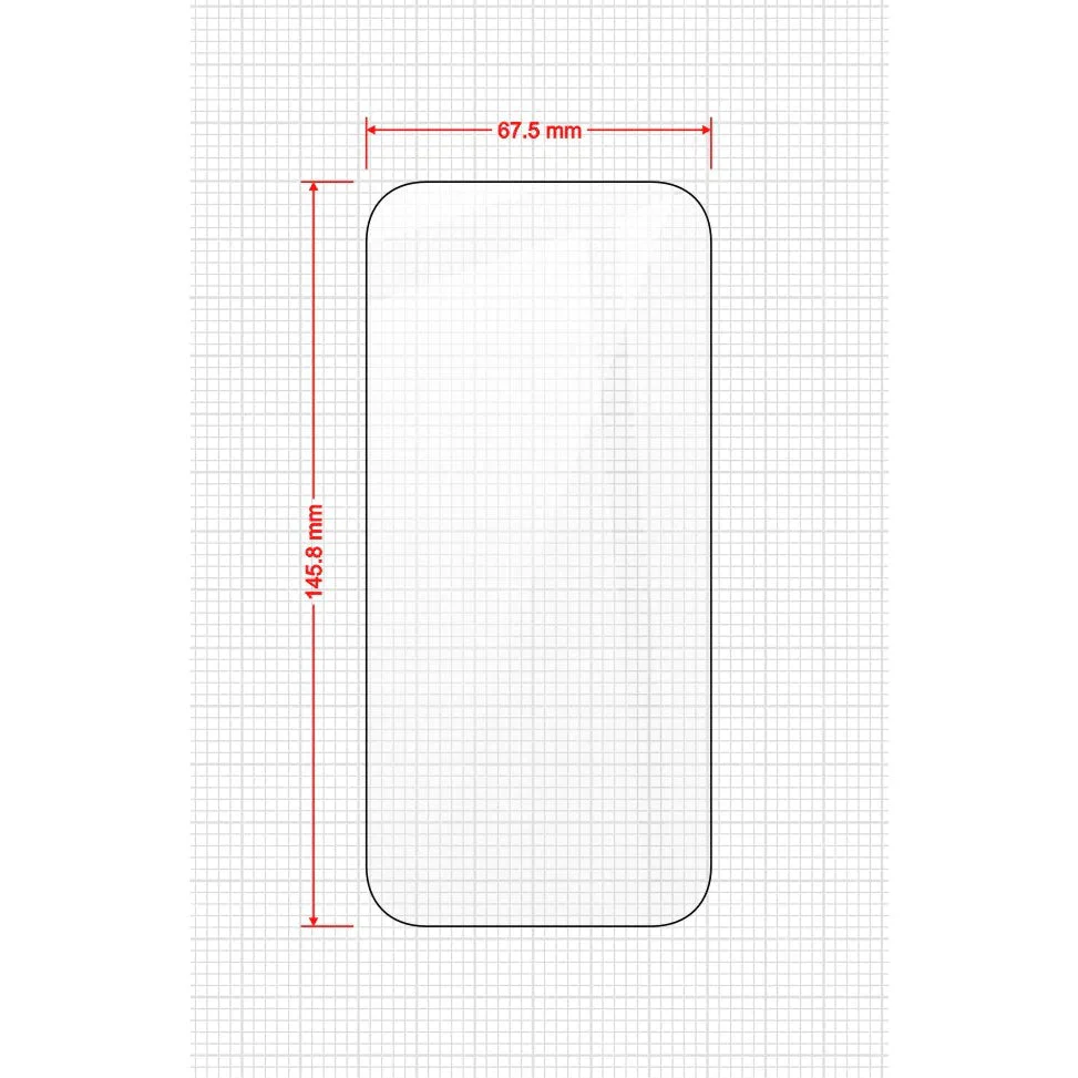 Bildschirmglas für iPhone 16 Pro, Grizz HybridGlass Easy mit Applikator, 2 Stück - Image 2