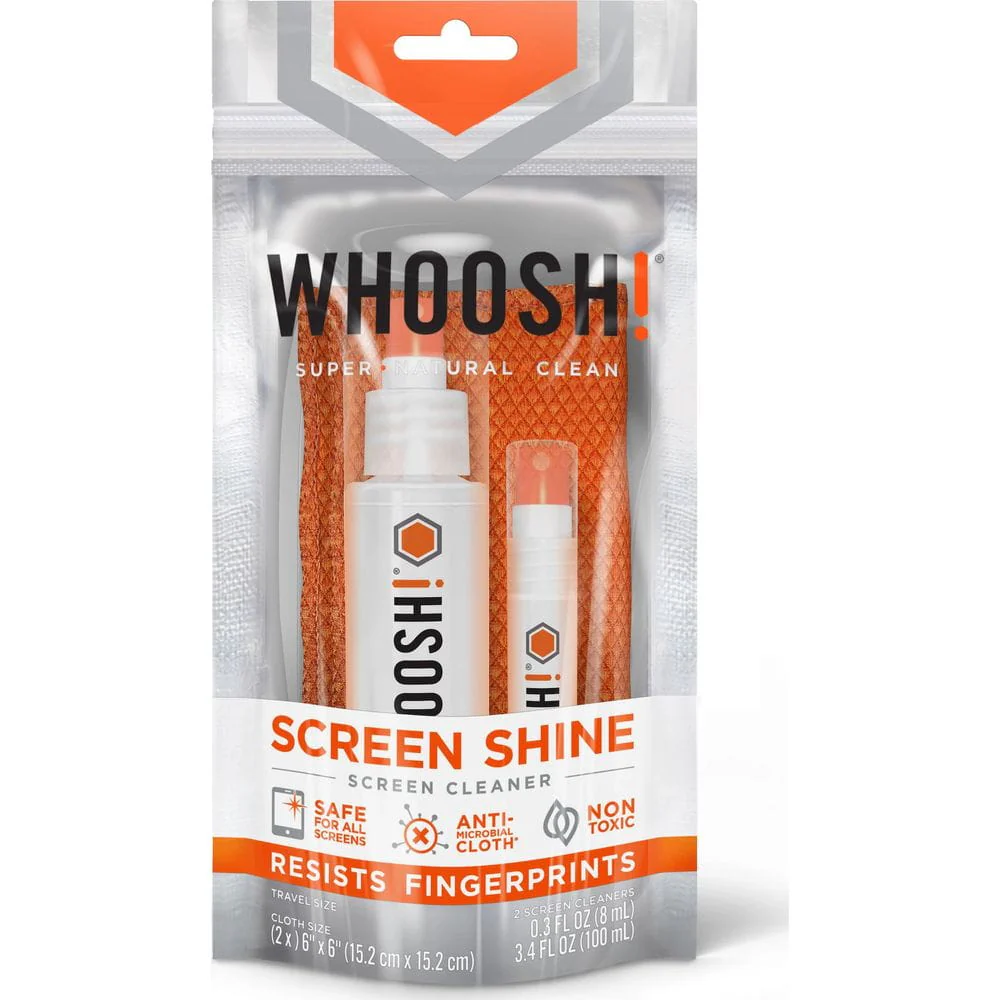 Bildschirmreinigungsset Whoosh! Screen Shine 1 x 100ml 1 x 8ml 2 x Tuch - Image 4