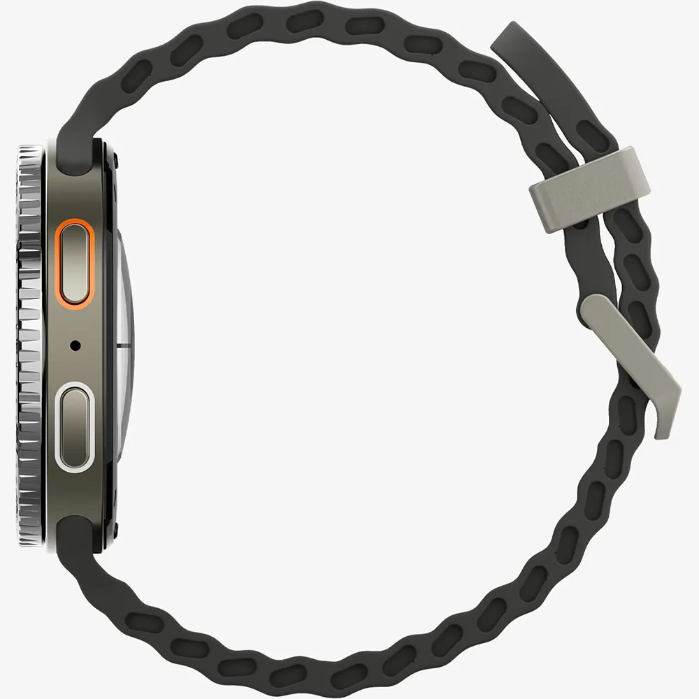 Blendenabdeckung Spigen Bezel Tune für Galaxy Watch 8 44 mm, Schwarz-Silber - Image 9