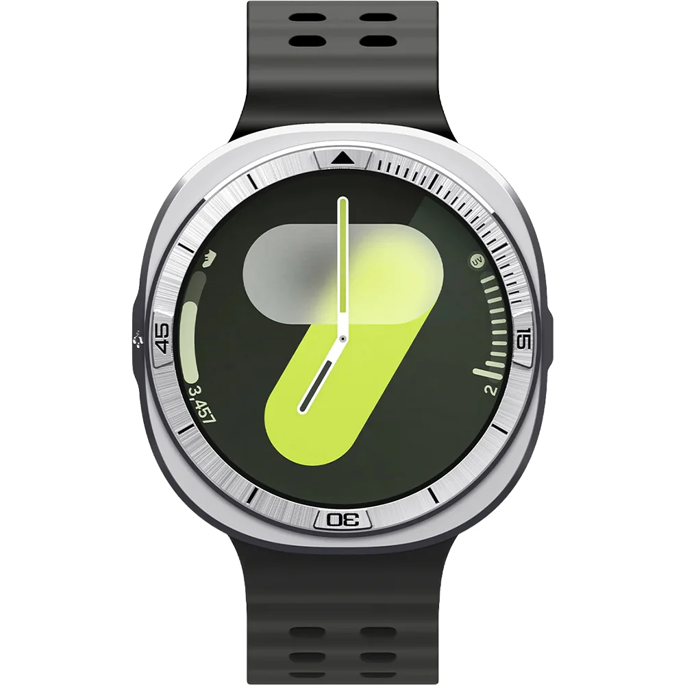 Blendenabdeckung für Galaxy Watch 8 44 mm, Spigen Bezel Tune Pro, Silber - Image 9