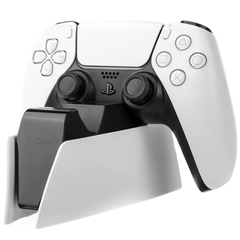 Dockingstation für PlayStation 5 DualSense Controller, Fixed Charger, Schwarz-Weiß - Image 5