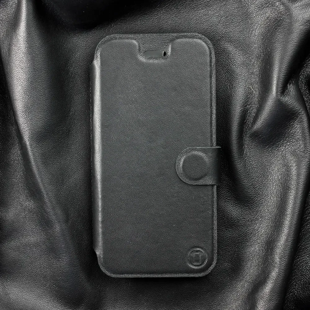 Echtleder Handyhülle für Infinix Note 40, Mobiwear Leather, Schwarz - Image 2