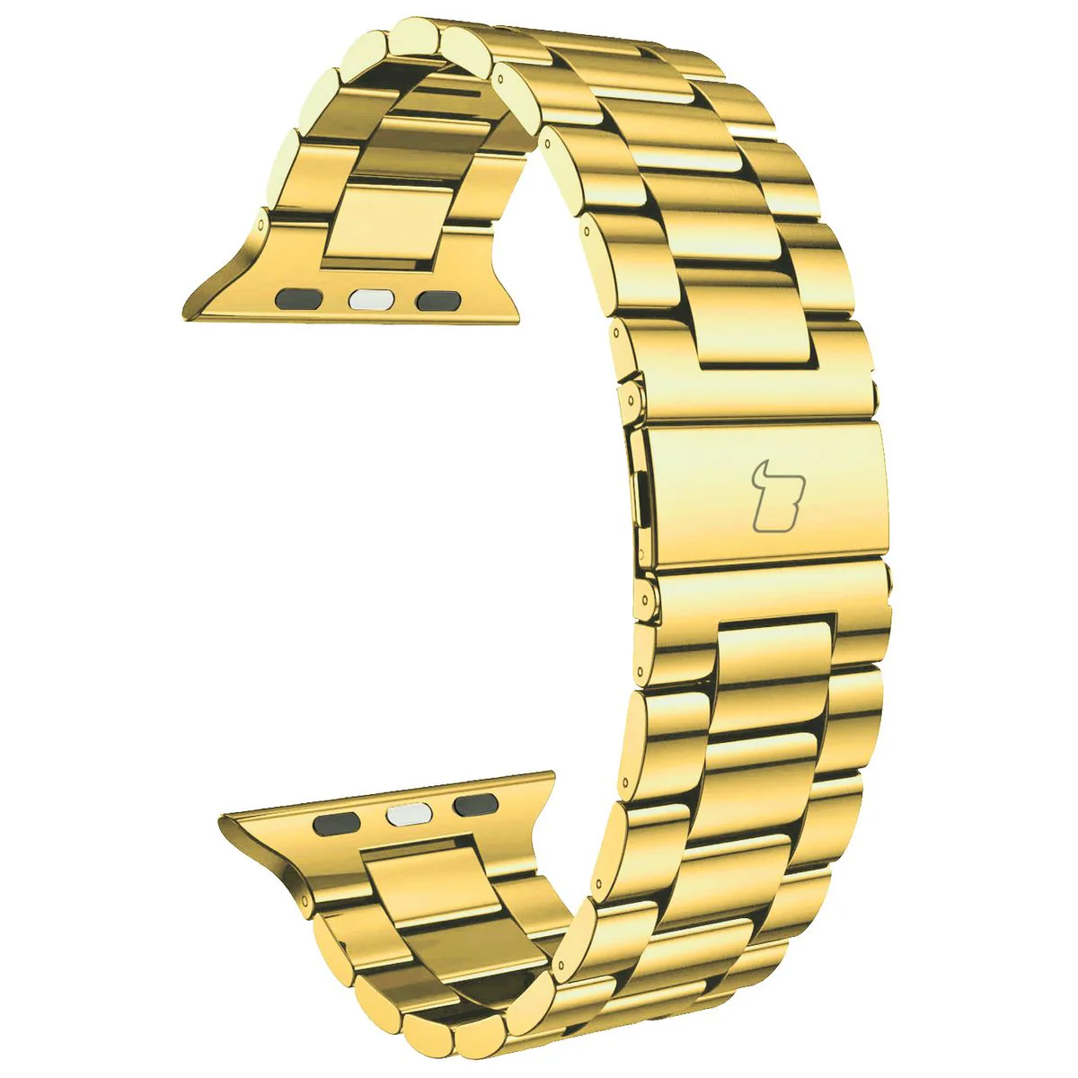 Edelstahl Armband für Apple Watch 38/40/41/42 mm, Bizon Strap Watch Aura, Gold - Image 5