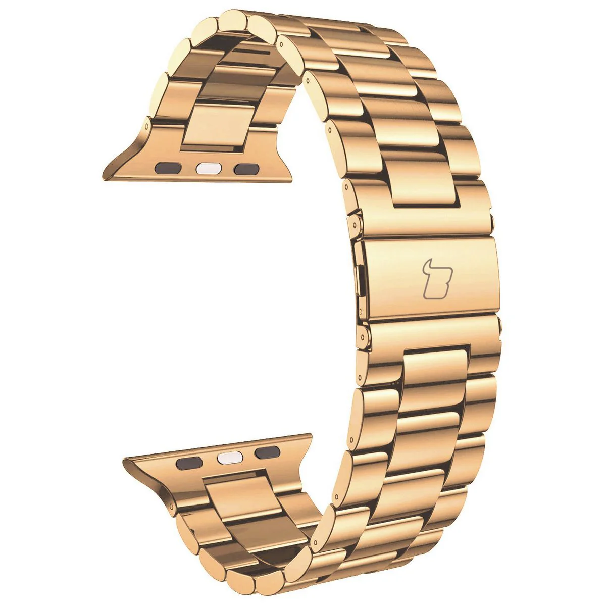 Edelstahl Armband für Apple Watch 38/40/41/42 mm, Bizon Strap Watch Aura, Rosa Gold - Image 5