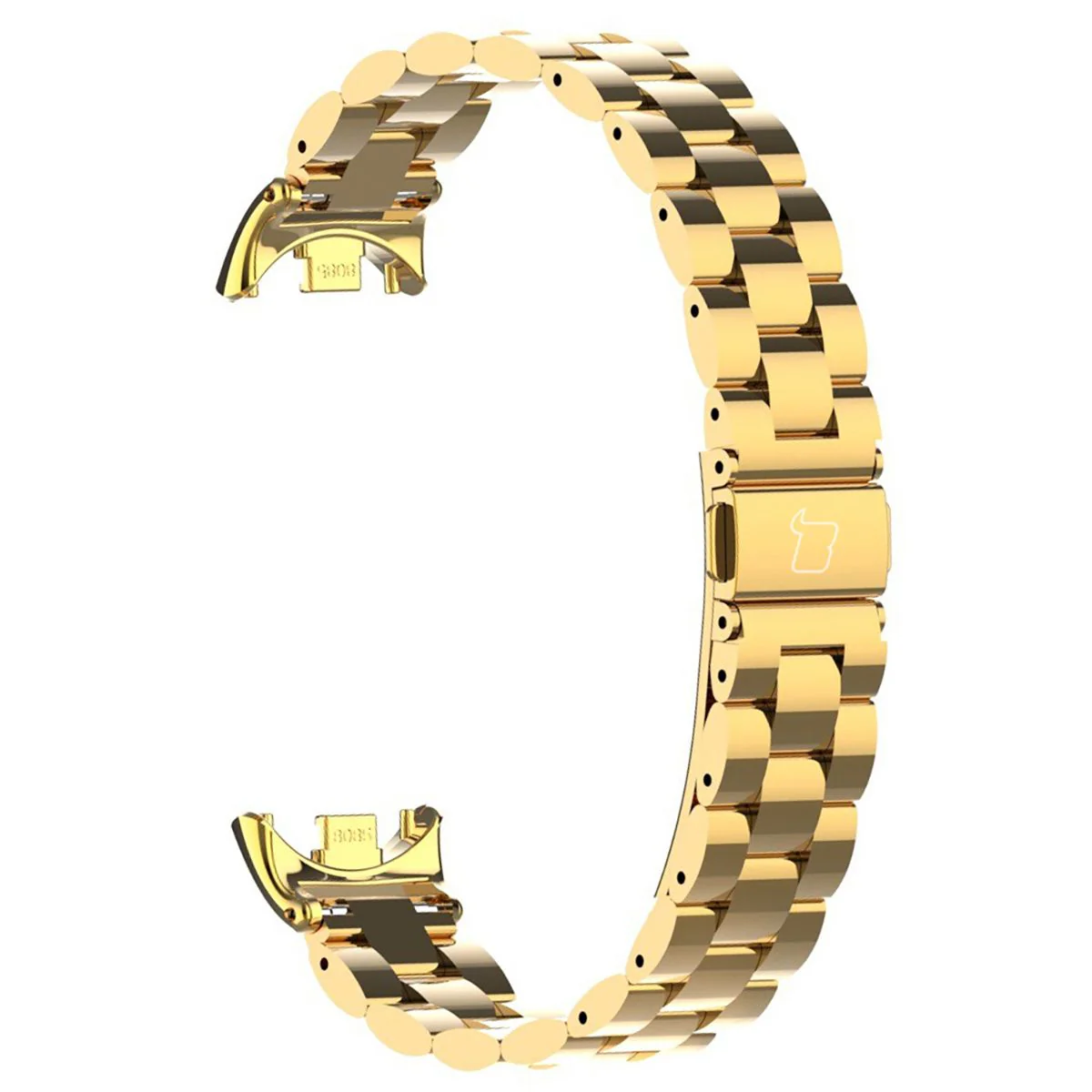 Edelstahl Armband für Xiaomi Smart Band 10 / 9 / 9 NFC / 8, Bizon Strap Watch Aura, Gold - Image 5