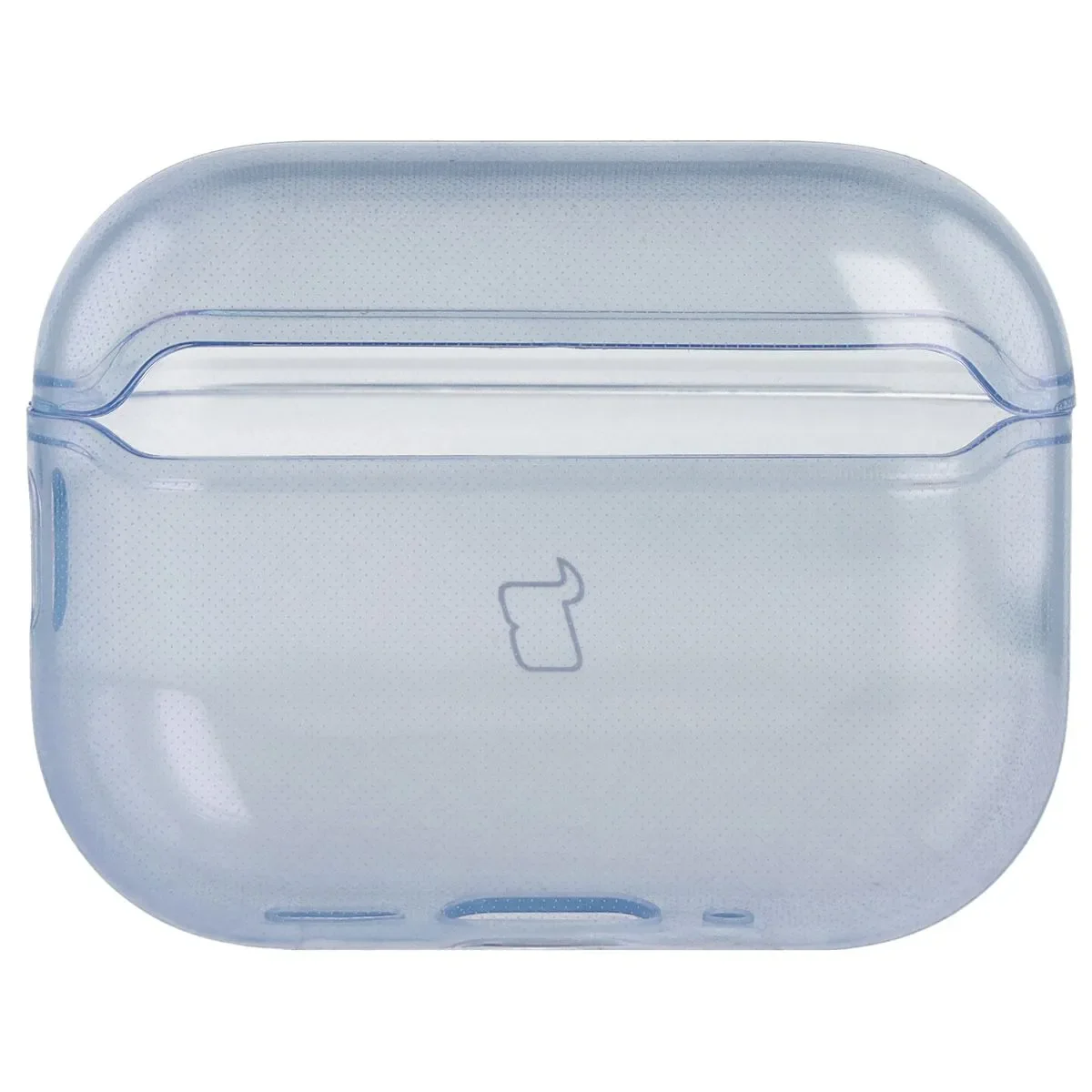 Elastische Hülle mit Karabiner für AirPods Pro 3, Bizon Case Headphone Clear, Transparent-Blau - Image 6