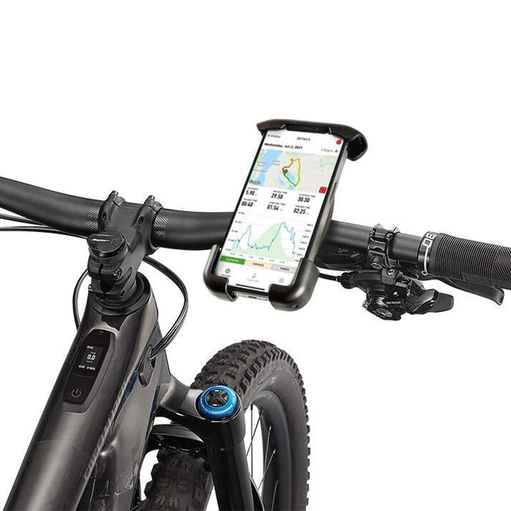 Fahrrad-/Motorradhalterung für Handy am Lenker, Crong Bikeclip Enduro, Schwarz - Image 7