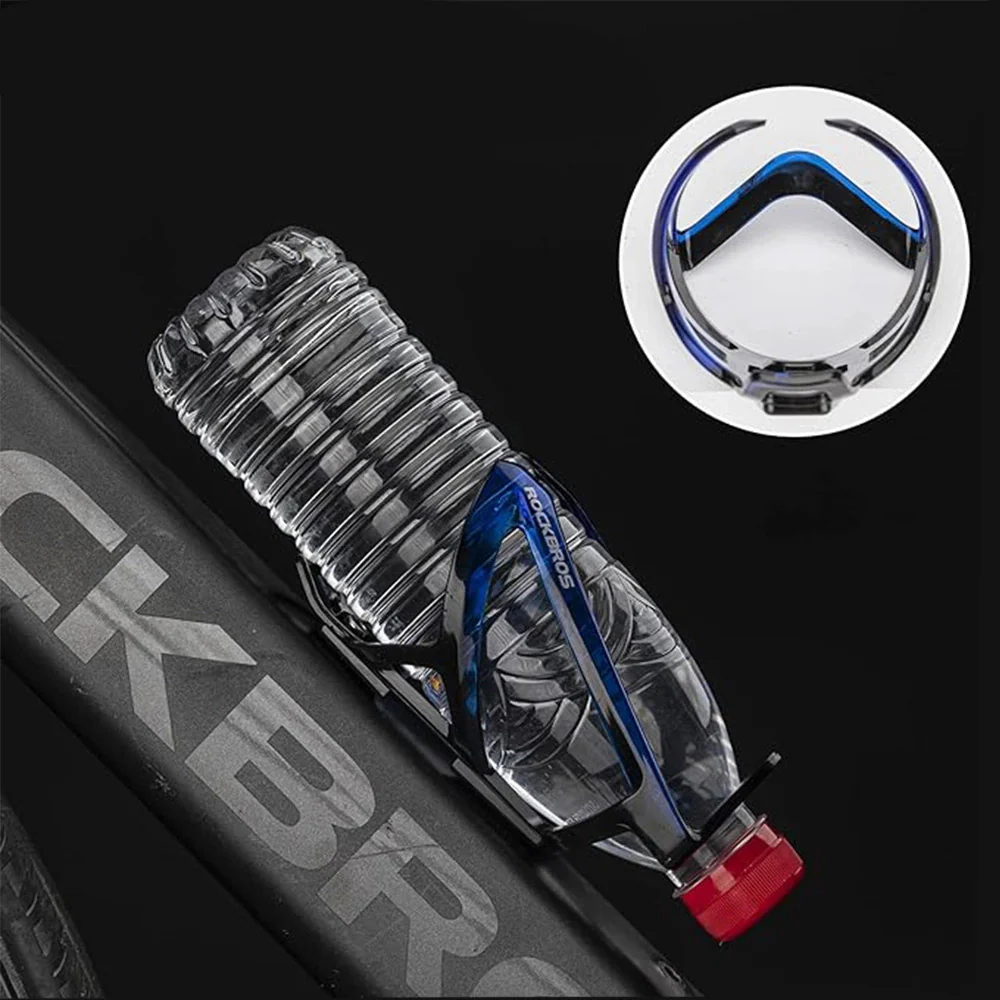 Fahrradhalterung für Flasche, Rockbros FK338, Schwarz-Blau - Image 7