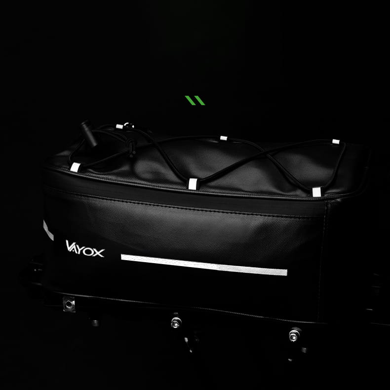 Fahrradtasche für Gepäckträger, Vayox VA0166 8L, Schwarz - Image 11