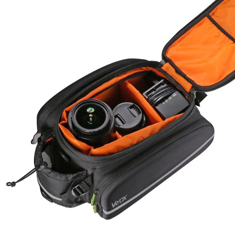 Fahrradtasche für Gepäckträger, Vayox VA0346 35L, Schwarz - Image 16