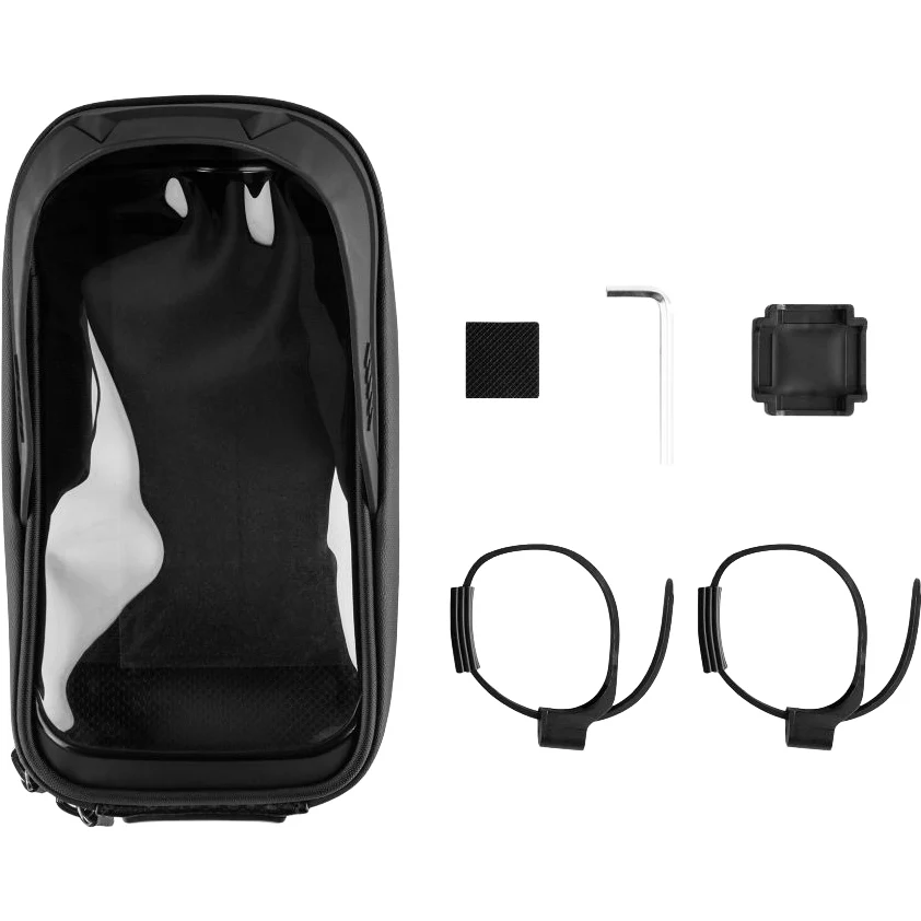 Fahrradtasche mit Handyhalterung für den Lenker, Fixed Bikee Bag 2, Schwarz - Image 10