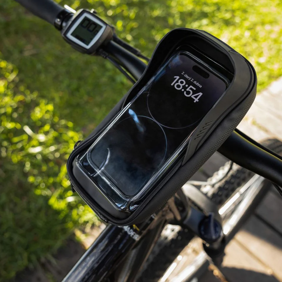 Fahrradtasche mit Handyhalterung für den Lenker, Fixed Bikee Bag 2, Schwarz - Image 12