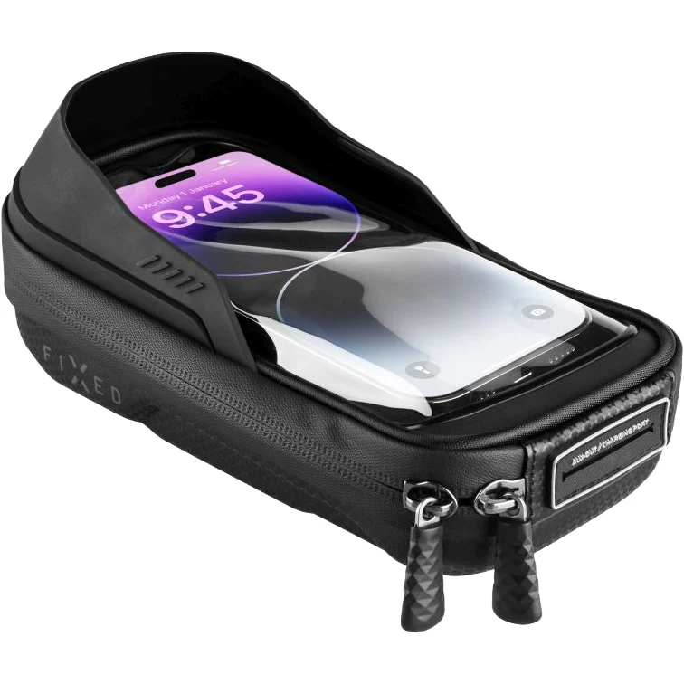 Fahrradtasche mit Handyhalterung für den Lenker, Fixed Bikee Bag 2, Schwarz - Image 14