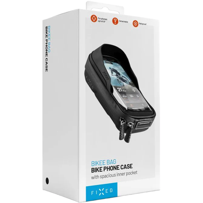 Fahrradtasche mit Handyhalterung für den Lenker, Fixed Bikee Bag 2, Schwarz - Image 15