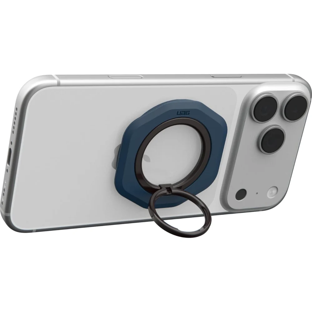 Finger-Magnet-Halterung / Ständer, Urban Armor Gear UAG Magnetic Ring Stand LT mit MagSafe, Dunkelblau - Image 4