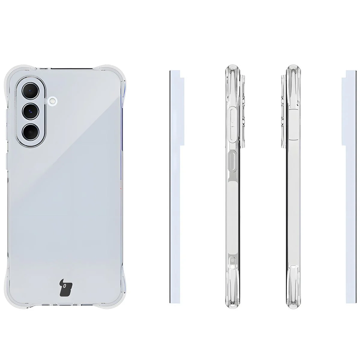 Flexible Handyhülle für Galaxy A56 5G, Bizon Case Salpa, Transparent - Image 3