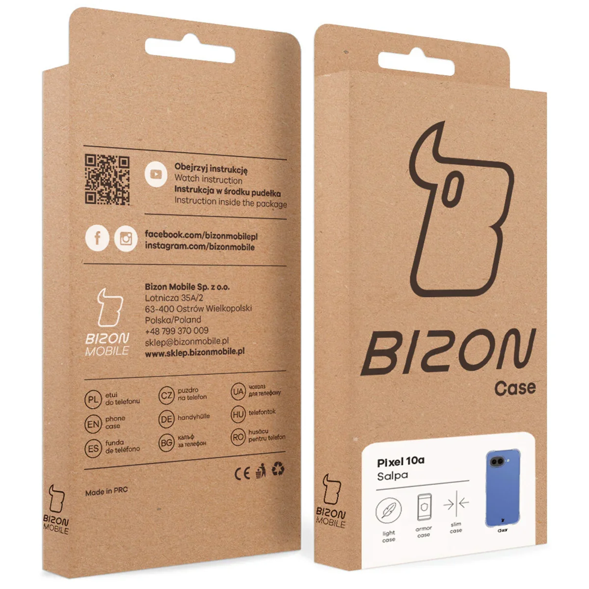 Flexible Handyhülle für Google Pixel 10a, Bizon Case Salpa, Transparent - Image 8