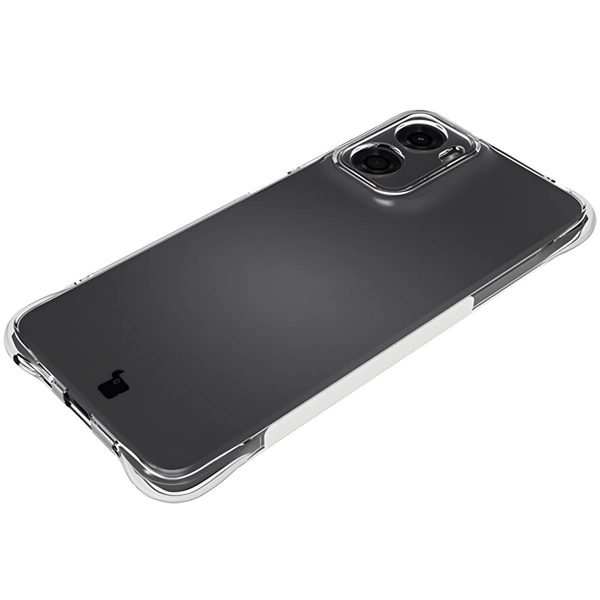 Flexible Handyhülle für Motorola Moto E15, Bizon Case Salpa, Transparent - Image 5