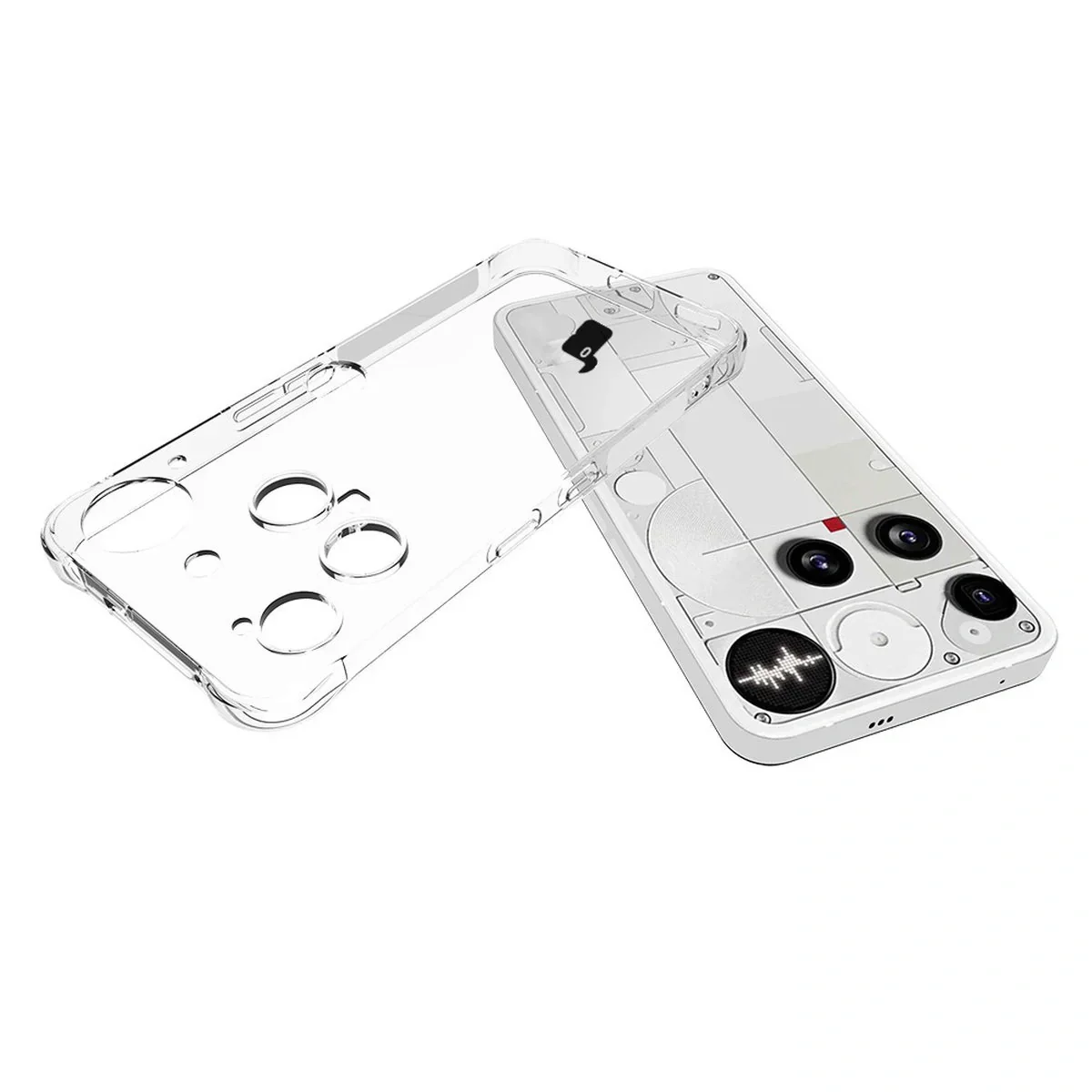 Flexible Handyhülle für Nothing Phone (3), Bizon Case Salpa, Transparent - Image 4