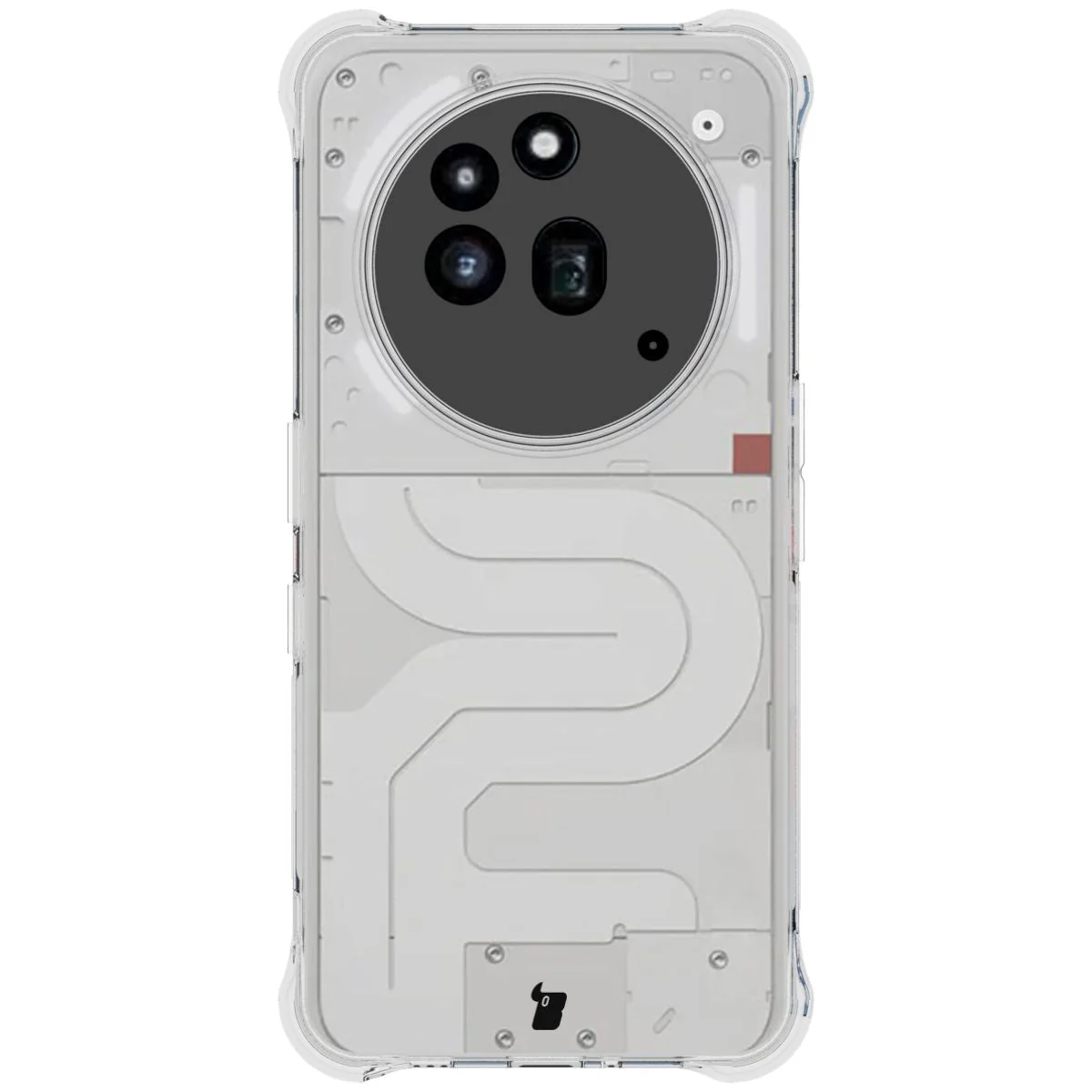 Flexible Handyhülle für Nothing Phone (3a) Pro, Bizon Case Salpa, Transparent - Image 2