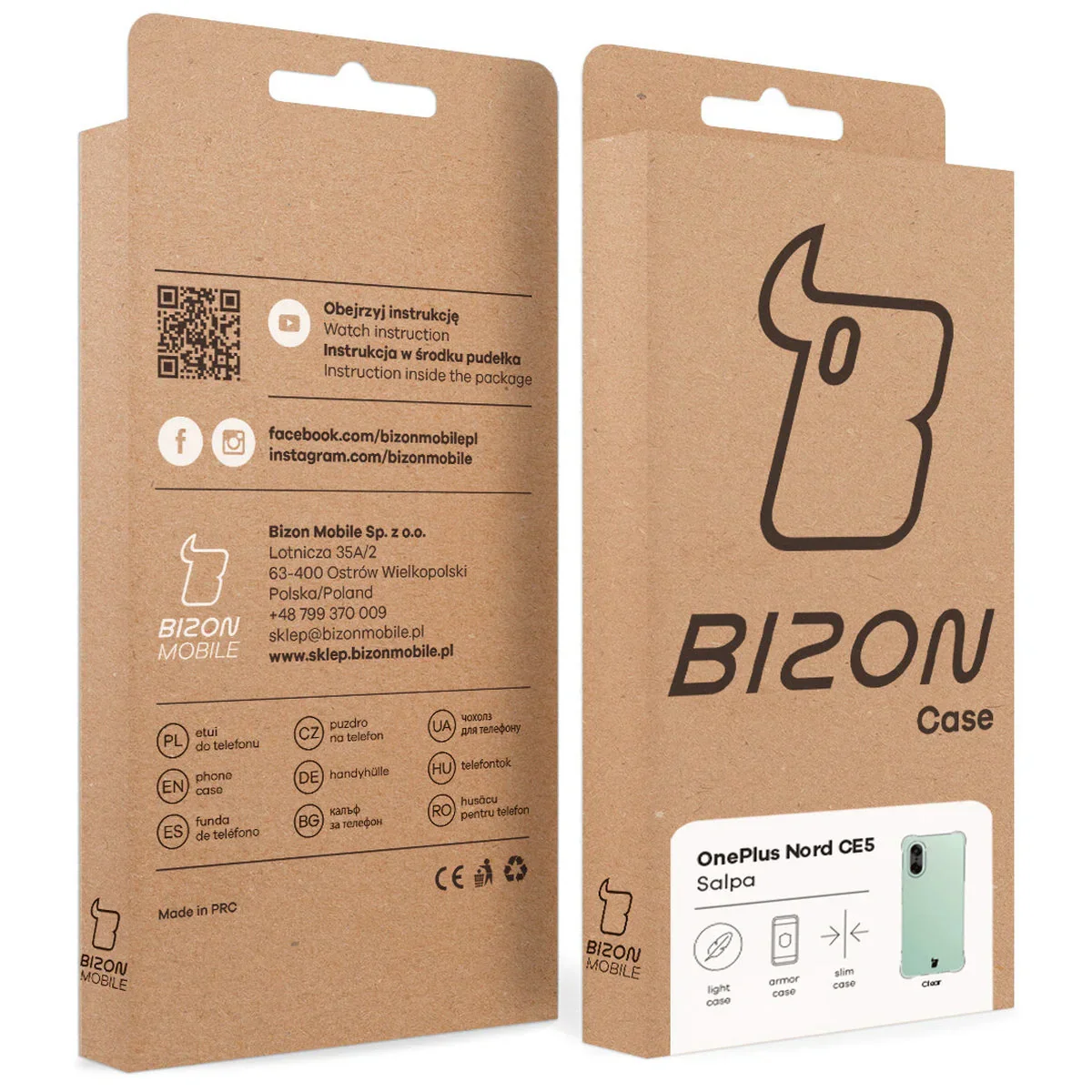 Flexible Handyhülle für OnePlus Nord CE5 5G, Bizon Case Salpa, Transparent - Image 8