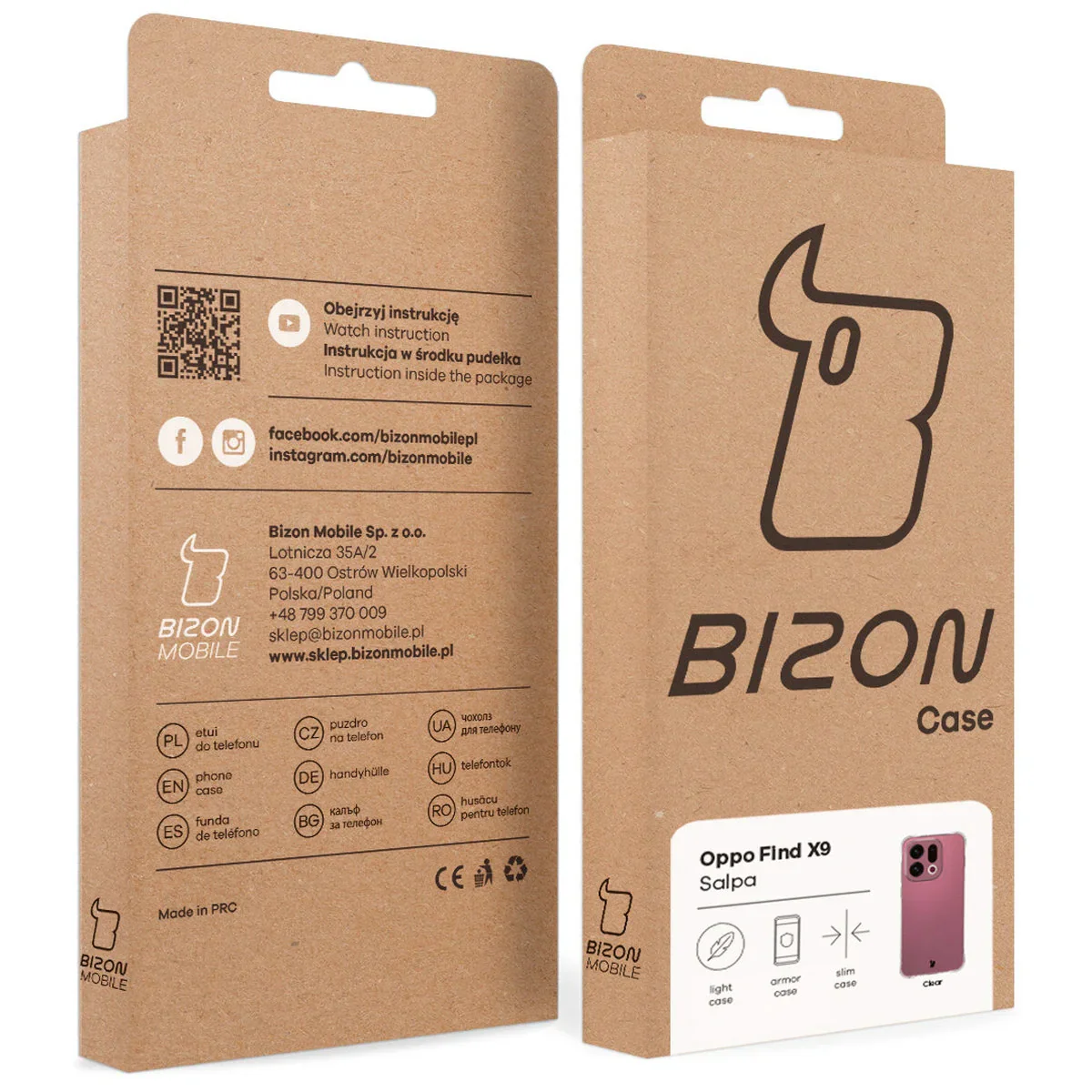 Flexible Handyhülle für Oppo Find X9, Bizon Case Salpa, Transparent - Image 8